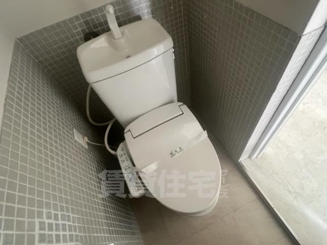 広島電鉄宇品線 鷹野橋駅 徒歩7分 10階建 築53年のトイレ写真