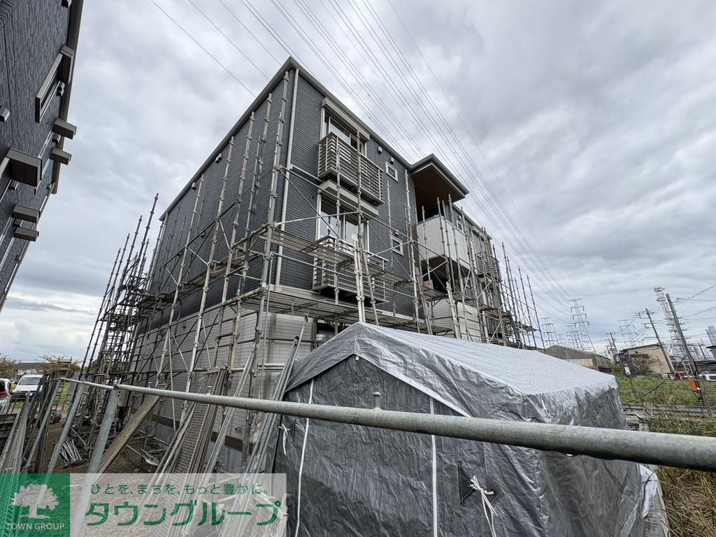 眺望　※建築中（9/28時点）