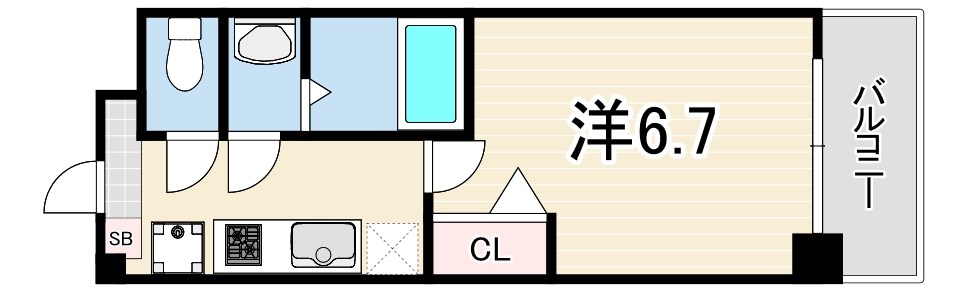 アドバンス神戸レイソレの間取り写真