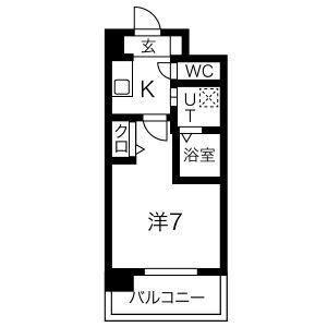 SWISS梅田東の間取り写真