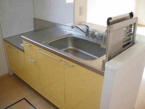 さくら館A棟のキッチン写真