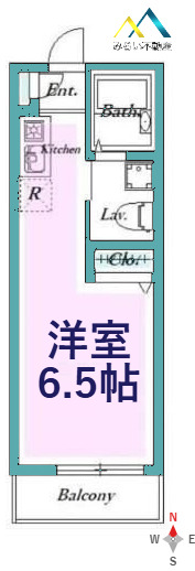 アルテ横濱白楽の間取り写真