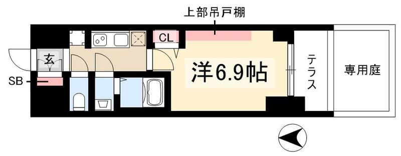 プレリス上前津ノヴェルの間取り写真