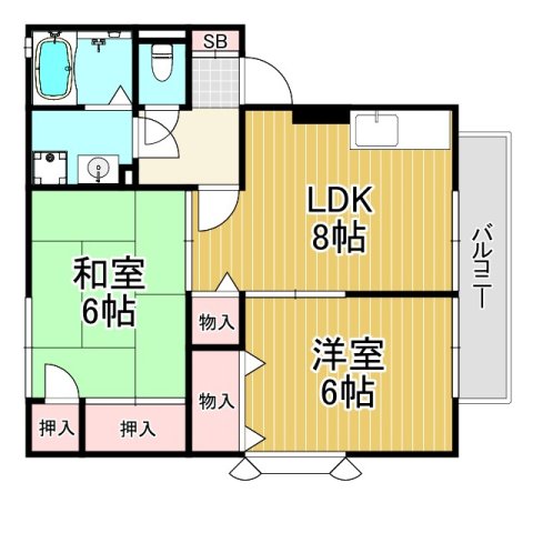 ストラスブールの間取り写真