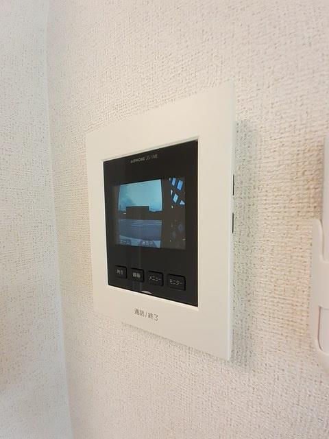 セキュリティ　モニター付きインターホン