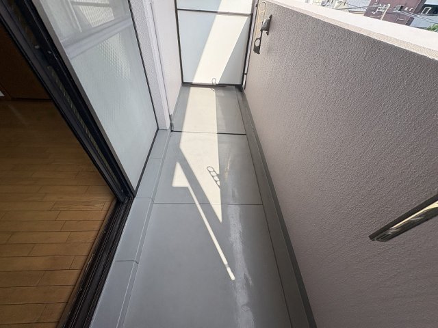 バルコニー　広々としたバルコニーです