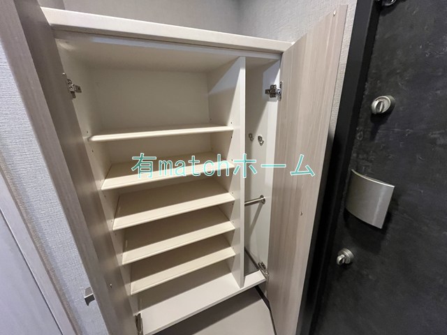 収納　収納のためのスペースです