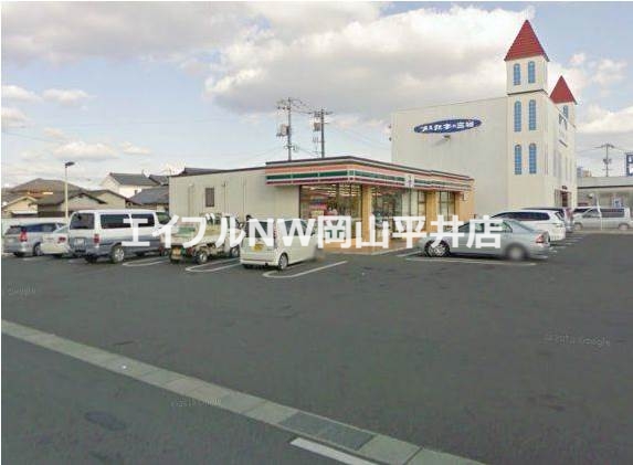コンビニ　セブンイレブン岡山下中野東店（コンビニ）まで428m