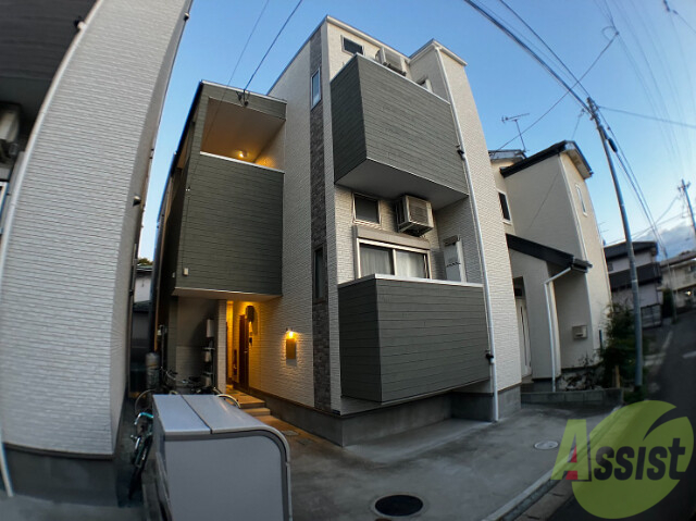 建物外観　宮城県仙台市若林区大和町１丁目「ハーモニーテラス大和町４」
