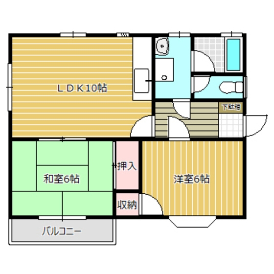 パル早川の間取り