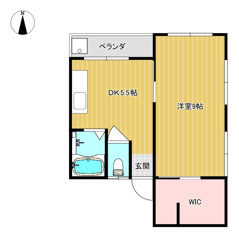 第3白木ビルの間取り