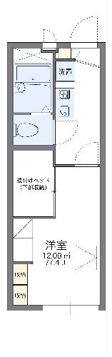 レオパレス柏崎の間取り