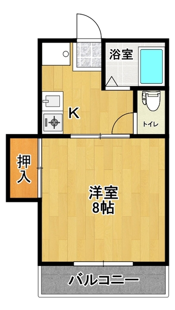 ファミール大内の間取り