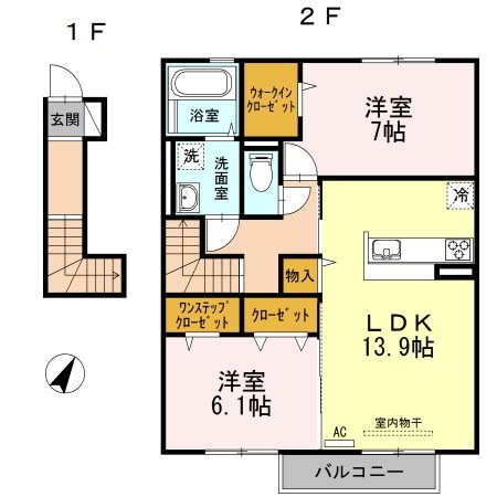 ヴェルドミールの間取り