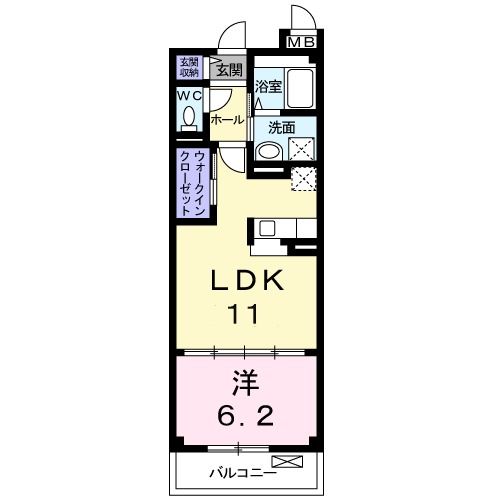 赤坂レジデンスの間取り