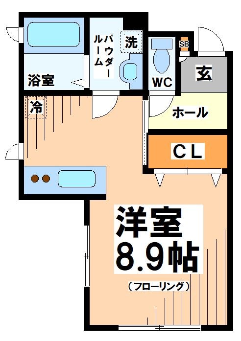 東京都中野区南台４（アパート）の賃貸物件の間取り