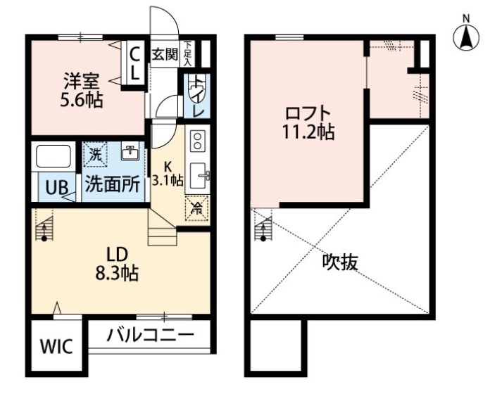 ラルームの間取り