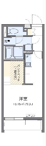 レオネクスト西宮北参番館の間取り