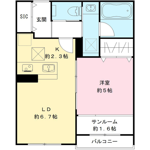 総社　Ｍ　アネックスの間取り