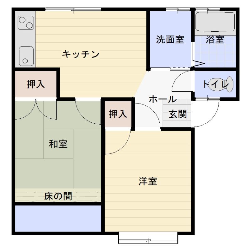 グランデハウスシティ38の間取り