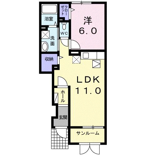 風雅の間取り