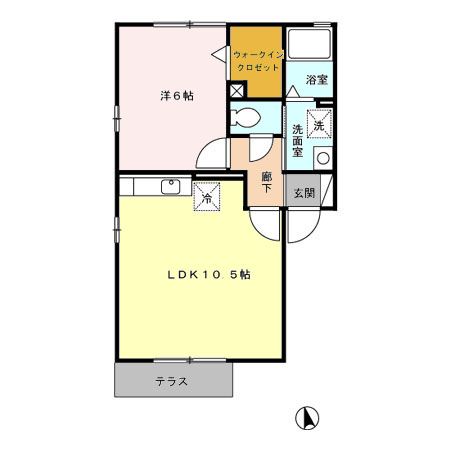 リヴェールの間取り