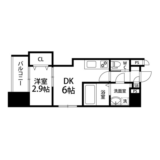 【シェルグランデ原町の間取り】