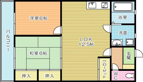 アルテハイム大手町の間取り