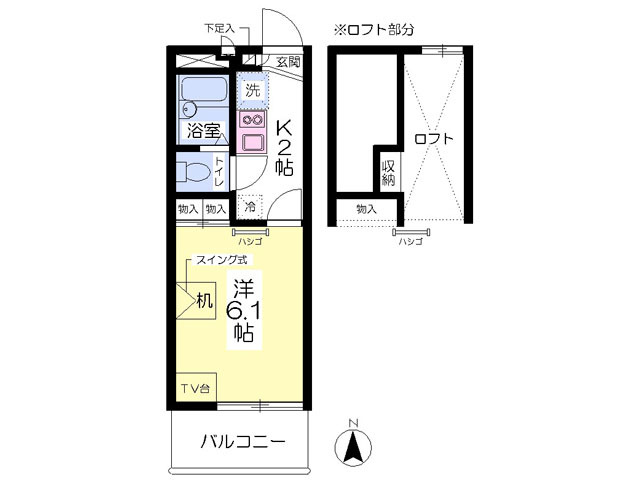 ベルフローレの間取り