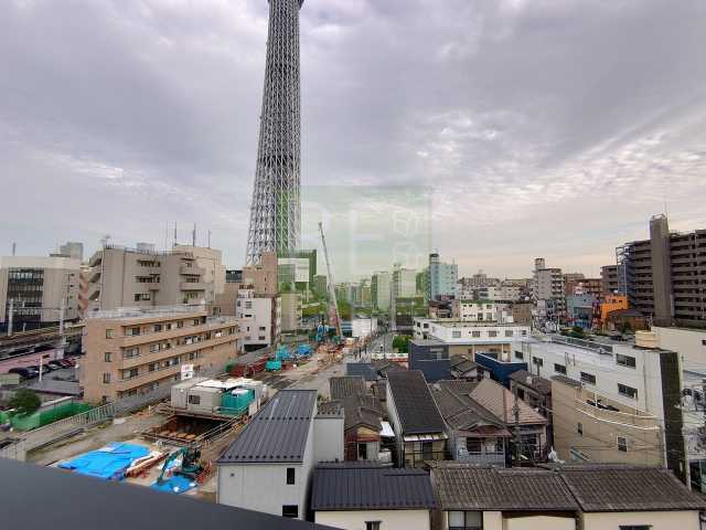 【墨田区吾妻橋のマンションの眺望】