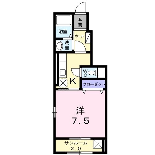 エレガント　セラーの間取り