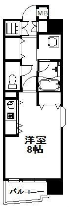 【八千代市ゆりのき台のマンションの間取り】