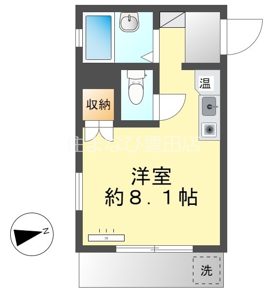 アンダンテ若宮の間取り