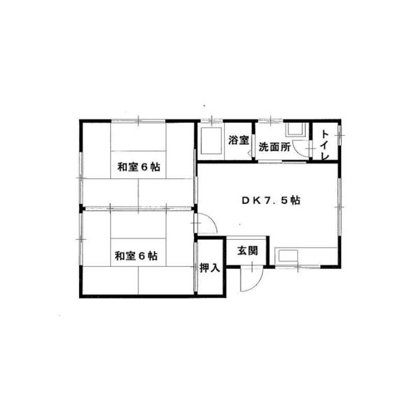 ハイツサングリーンの間取り