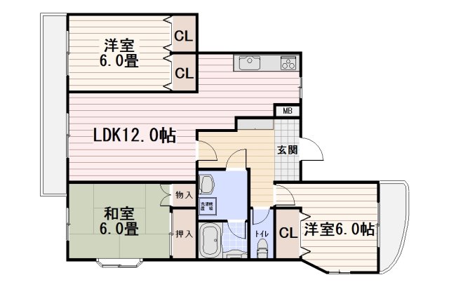 エスペランサの間取り