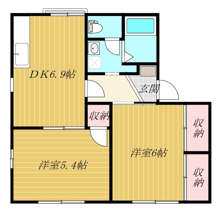 アークハイムの間取り