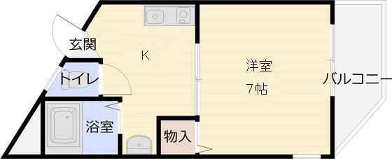 コンフィメゾン柏原の間取り