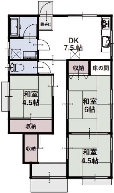 GRACE貫井の間取り