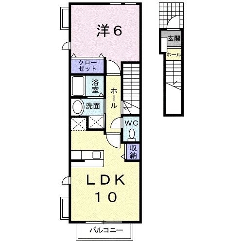 【トゥーランドットの間取り】