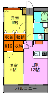 ベイサイドシティ・蘇我南町の間取り