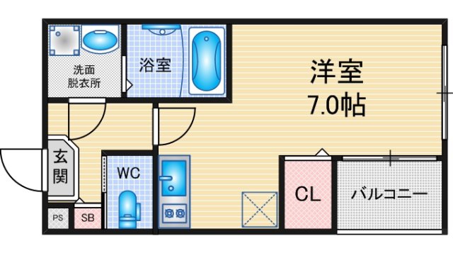 ハーモニーテラス城木町の間取り