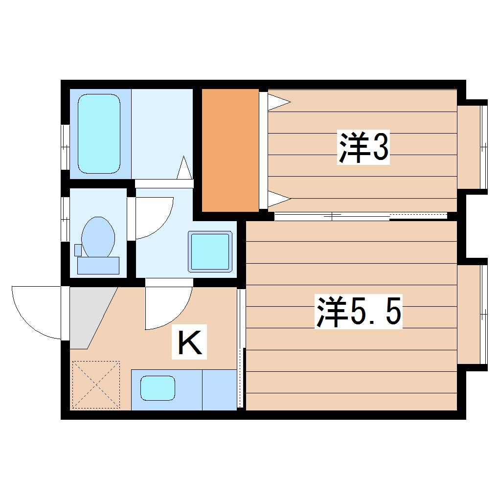 クレセントベルの間取り