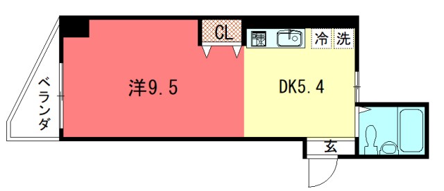 クローネマキの間取り