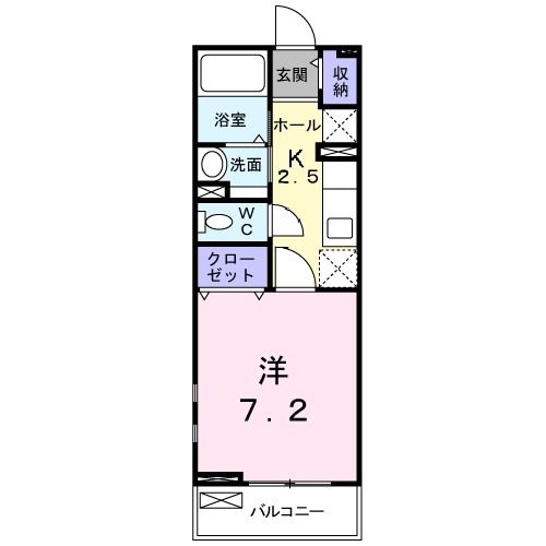 グリーンスプリングス　Ｂの間取り