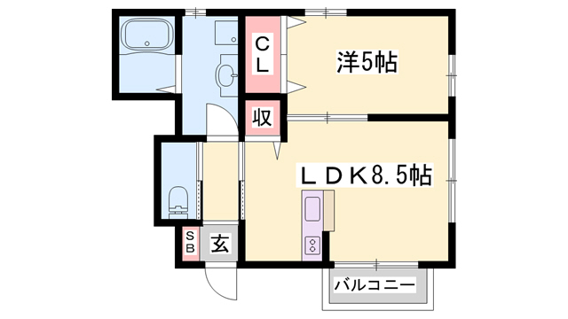 グレース古川IIの間取り