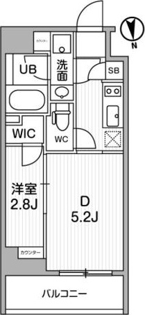 ALTERNA東池袋の間取り