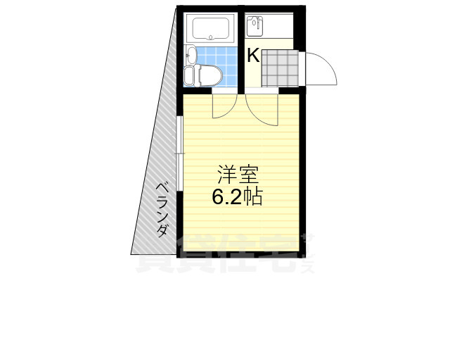 スコッチテリア三条の間取り