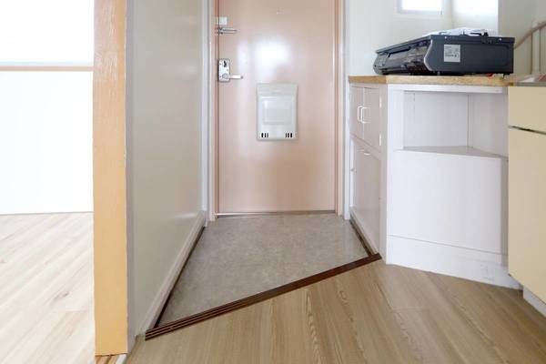 玄関　ビレッジハウスの同一物件・同一タイプの間取りの写真です