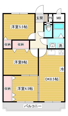 キングパレス_間取り_0