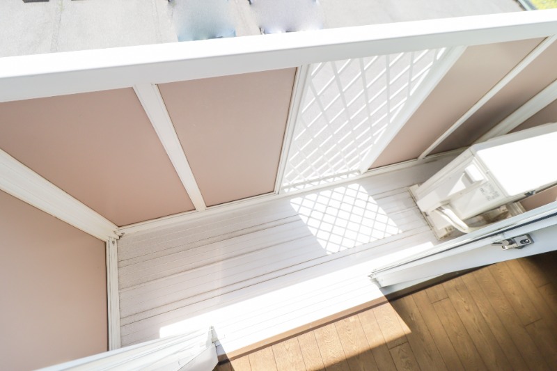 バルコニー　図面と現状に相違がある場合には現状を優先